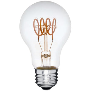 LED A19 5000K Daylight Spiral Filament Bulb
