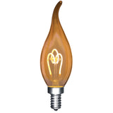 LED CA10 2200K Vintage Crown Spiral Filament Bulb